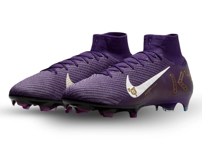 Purple Men's Size M 9.0 (W 10.0) Nike Mercurial Superfly Cleats (New)