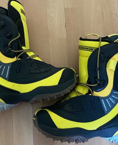 Men's Size M 9.0 (W 10.0) Salomon Snowboard Boots (Used)