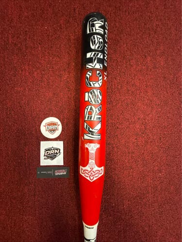 Worth Krecher Composite USSSA Slow Pitch Softball Bat (-8) 26 oz 34" (Used)