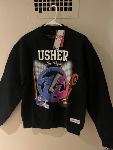 Usher Super Bowl LVIII Collection Mitchell & Ness Sweatshirt