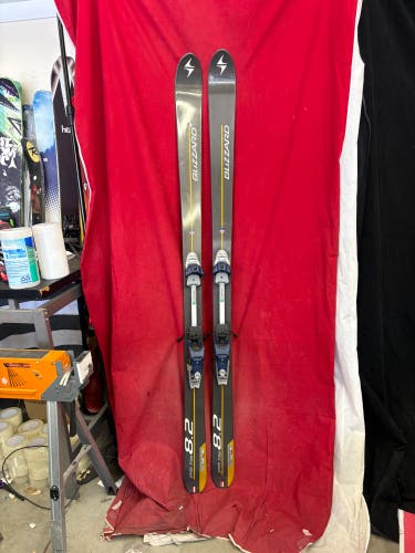 Skis: Blizzard  185 cm All Mountain Skis With Bindings (Used)