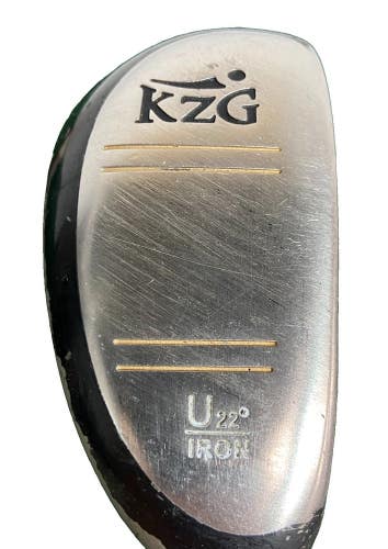 KZG Utility Driving Hybrid 22 RH UST Irod Regular Graphite 40" Nice Midsize Grip