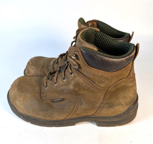 Red Wing 2240 King Toe Mens Size 8 D Waterproof Safety Work Boots Brown Leather