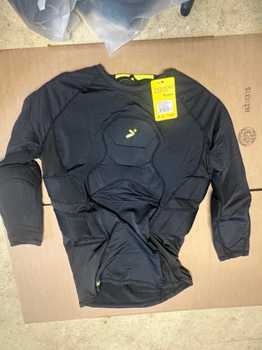 (New)STORELLI BS GK THREE QUARTER UNDERSHIRT BLACK LARGE
