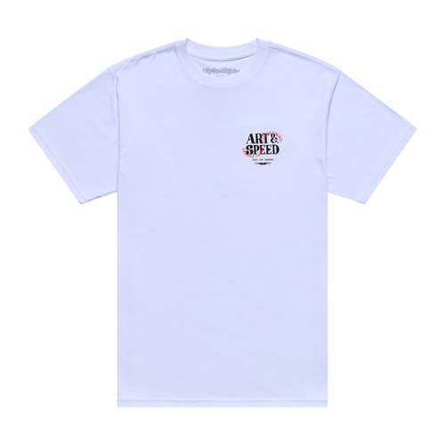 SHORT SLEEVE TEE ; PINK SLIPS XL MENS TEES/TANKS White (New)