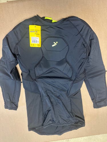 (New)STORELLI BS GK THREE QUARTER UNDERSHIRT BLACK SMALL