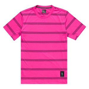 SKYLINE SHORT SLEEVE RIDE TEE; WASHED OUT PARTY PINK MD (New)
