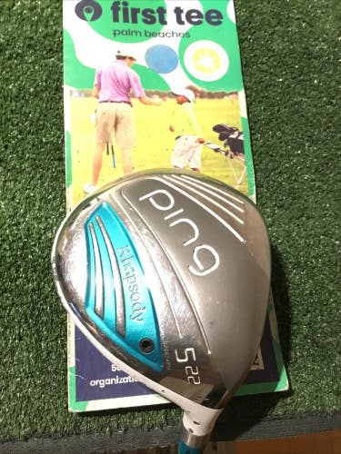 Ping Ladies Rhapsody 22* 5 Wood ULT 220 Lite Graphite Shaft (41.5)