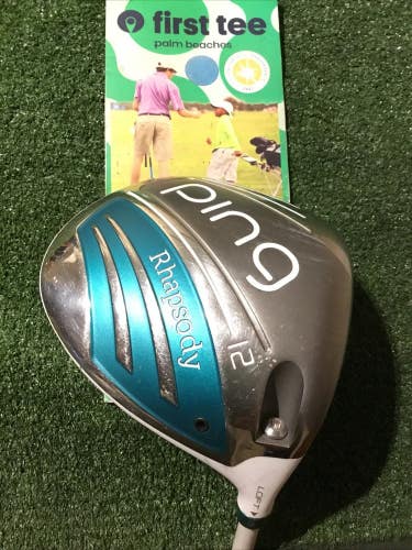 Ping Ladies Rhapsody 12* Driver ULT 220 Lite Graphite Shaft (44.5)
