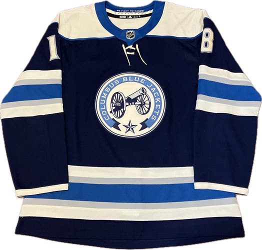 Columbus Blue Jackets Pierre-Luc Dubois Alt Adidas NHL Hockey Jersey Size 54