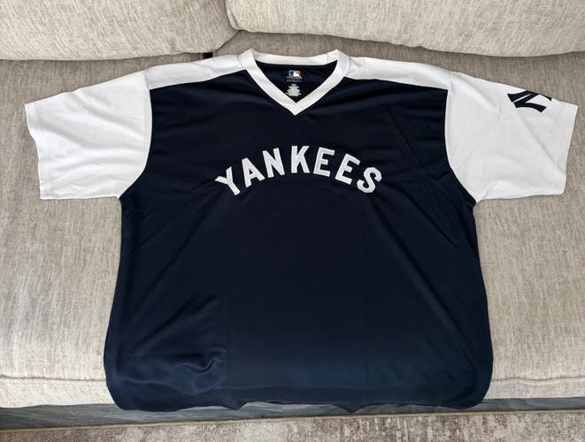 Derek Jeter NY Yankees Cooperstown Collection Replica Player Jersey 2XLT NWT