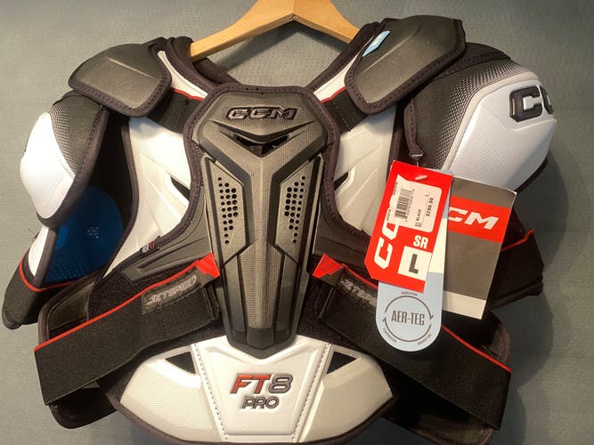 Men's Large Senior CCM Jetspeed FT8 Pro Shoulder Pads (New)