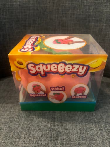 Sunny Days Squish Peach Squeezy Fidget Toy Brand New