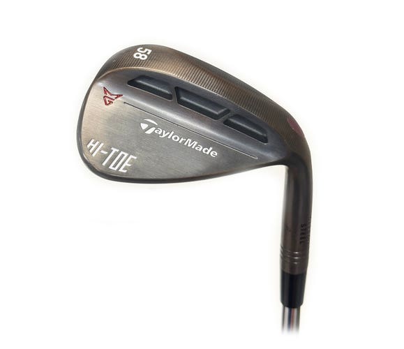 TaylorMade Milled Grind Hi-Toe 58* Lob Wedge KBS Hi-Rev 2.0 115 Stiff Flex