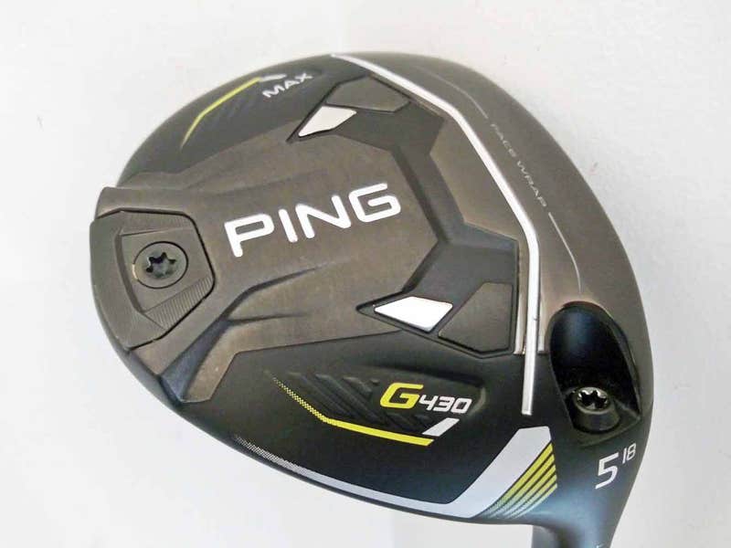 ピンG430 MAX 5W 18° ALTA J CB SR Ping G430 Max 5 Wood 18* (Alta CB Black 65 Senior) 5w Golf Club