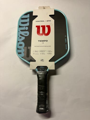 Wilson Tempo 16 Pickleball Paddle $150 Retail New