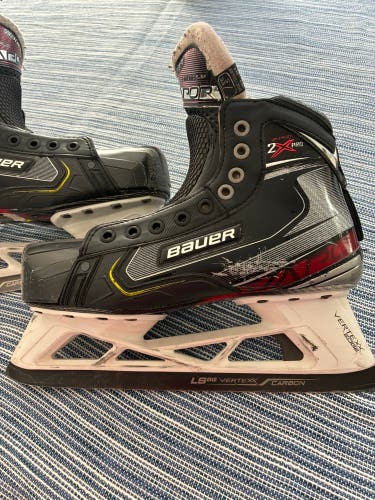 2019 Bauer Vapor 2X Pro Hockey Goalie Skates 9 (Used)