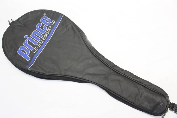 PRINCE "CTS THUNDERSTICK 110" SINGLE ZIPPERED TENNIS RACQUET COVER W/O STRAP