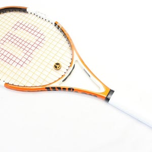WILSON NCODE NTOUR 105 TENNIS RACQUET (4 1/4) NEW GRIP. JAPAN DEALER DEMO!!