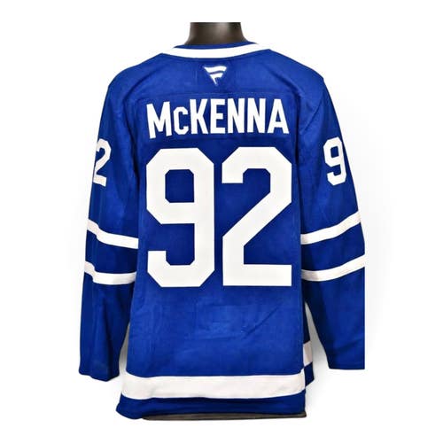 AUTHENTIC FANATICS PREMIUM TORONTO MAPLE LEAFS MCKENNA JERSEY