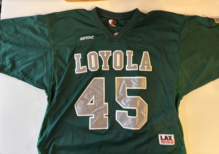 Vintage Loyola Lacrosse Jersey (xl)!