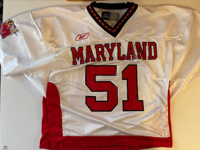 Vintage Maryland Reebok Lacrosse Jersey (xl)