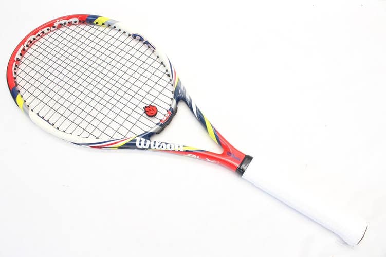 WILSON BLX STEAM 95 TENNIS RACQUET (4 1/4) NEW GRIP. JAPAN DEALER DEMO!!