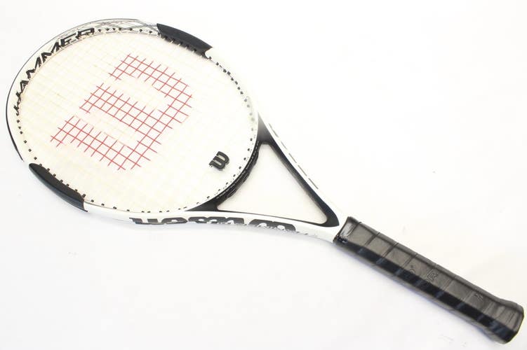 WILSON HAMMER 6 "H6" OVERSIZE TENNIS RACQUET (4 3/8) NEW GRIP!!