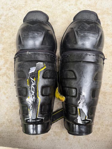 Youth CCM Super Tacks AS1 10" Shin Pads (Used)