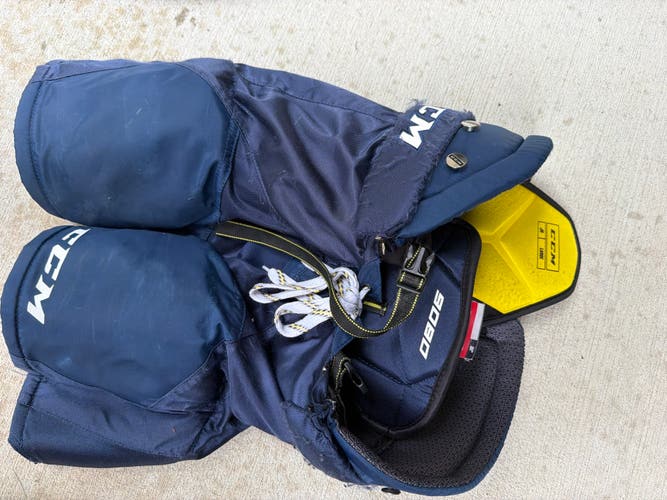 Junior Large CCM Tacks 9080 Hockey Pants (Used)