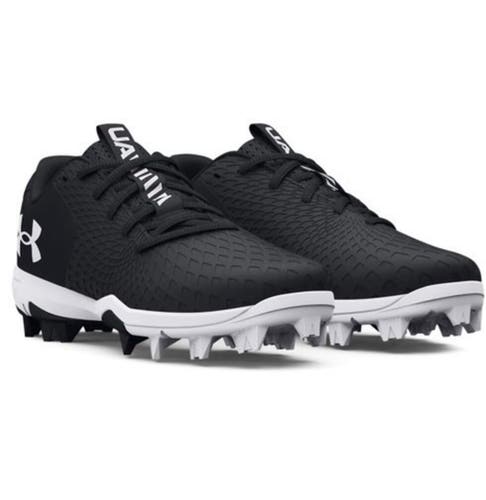Black Kid's 4Y (Big Kids / Youth) Youth Under Armour Low Top Molded Cleats (New without tags and box