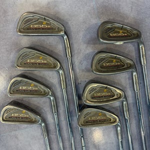 Men's Tommy Armour 855s Silver Scot Iron Set Right Handed Stiff Flex (Used)