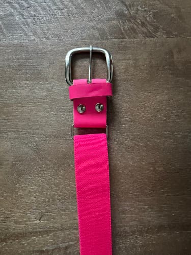 Hot Pink TCK Youth Baseball Belt