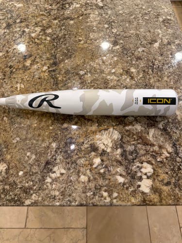 2025 Rawlings Icon Composite USSSA Certified Bat (-8) 23 oz 31"