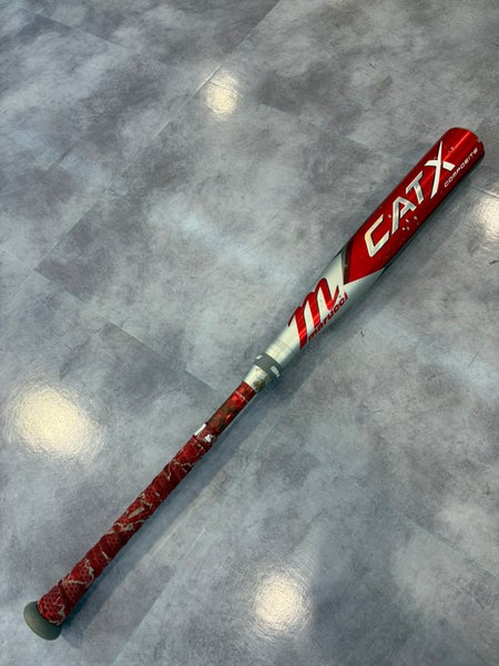 2023 Marucci CAT X Composite Bat BBCOR Certified (-3) Composite 29 oz 32" (Used)