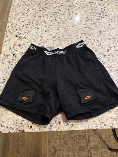 Black Small Men's Shock Doctor Mesh Shorts (Used)