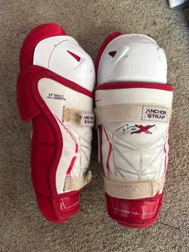 Junior Bauer Vapor 11" Shin Pads (Used)