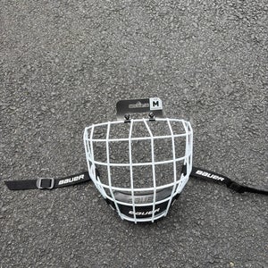 Medium Bauer Profile II Facemask Full Cage (Used)