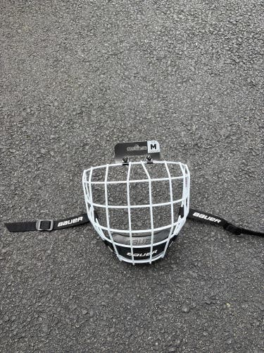 Medium Bauer Profile II Facemask Full Cage (Used)
