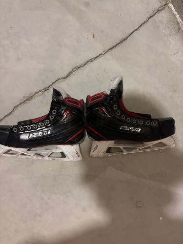 2017 Bauer Vapor 1X Pro Hockey Goalie Skates Wide Width 8.5 (Used)