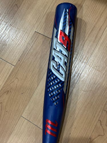 2021 Marucci CAT9 Composite Bat BBCOR Certified (-3) Composite 30 oz 33" (Used)