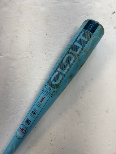 2025 Rawlings Clout AI Alloy USABat Certified Bat (-10) 18 oz 28" (Used)