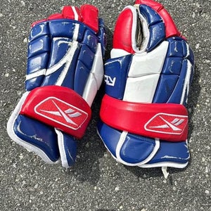 Montreal Canadiens Reebok 5K Gloves 14" (Used)