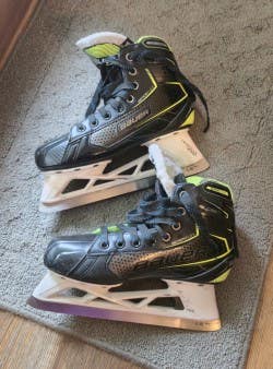 Bauer Supreme 1S Hockey Goalie Skates Size 4.5 (Used)