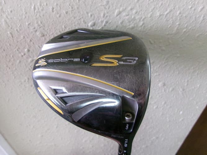 COBRA S3 DRIVER 11.5* W/FUJIKURA BLUR LITE FLEX GRAPHITE RH