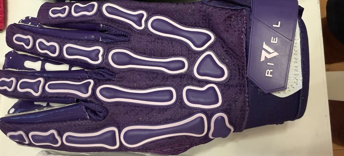Purple Rivel Large Adult Gloves (Used)