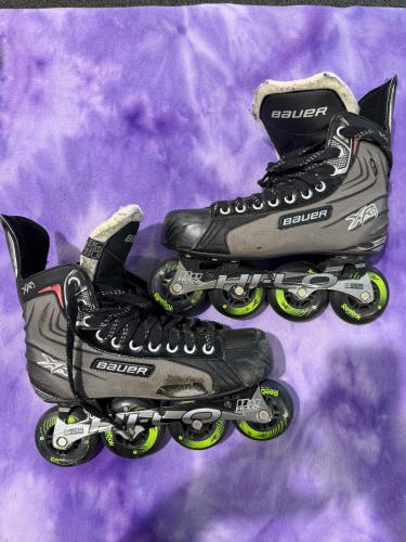 Senior Bauer Vapor Xr1 Inline Skates Wide Width Size 8 (Used)