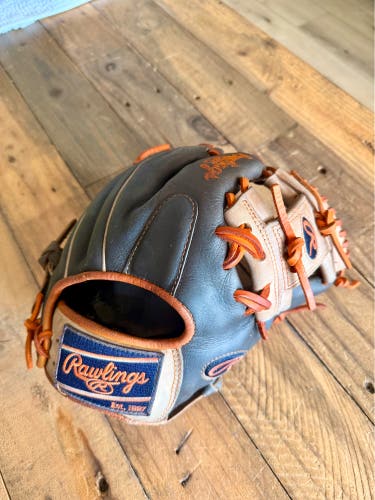 Rawlings Heart of the Hide RH Infield Baseball Glove 11.5" (Used)