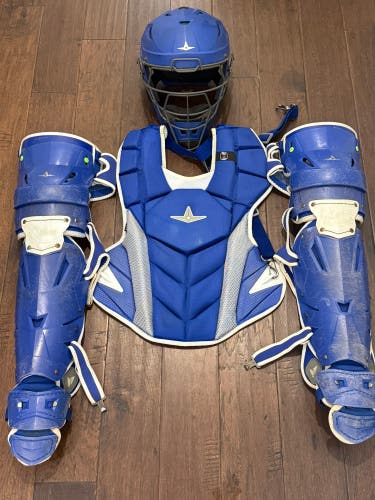 Blue All Star MVP Pro Catcher's Set (Used)