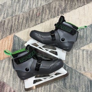 2024 Bauer Konekt HF2 Hockey Goalie Skates Size 1 (Used)